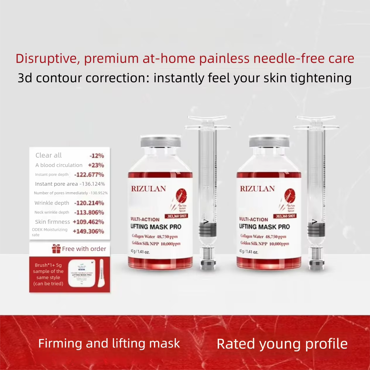 韓国製40gコラーゲンVフェイスシェーピングペプチドリフティ - Oligopeptide Wrinkle のレビューと価格