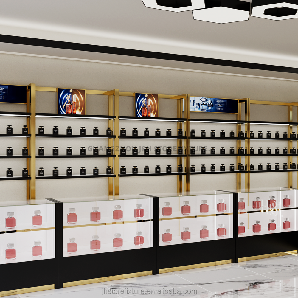 高級化粧品店インテリアデザインソリューション、カスタムメイク - Luxury Skincare Shop のレビューと価格