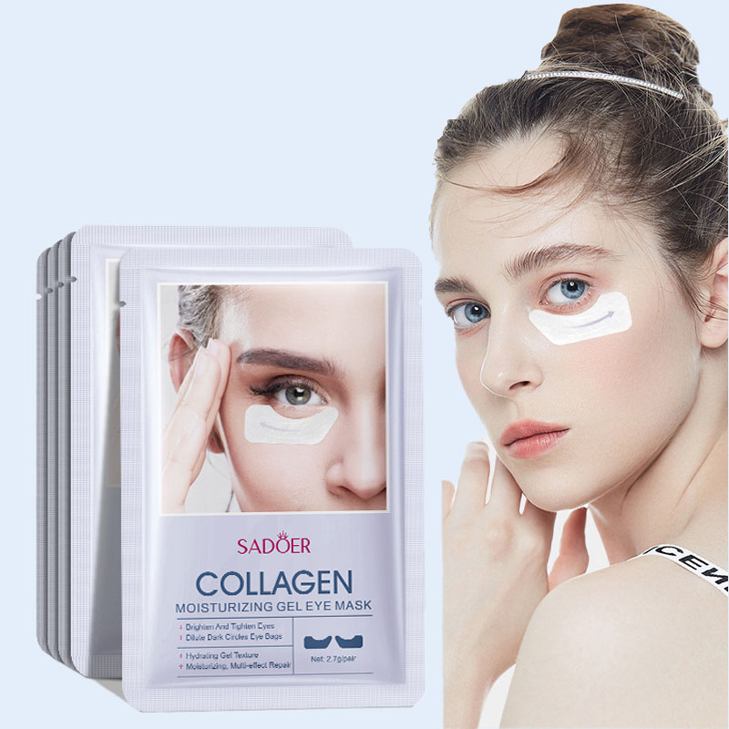 5ペア-ナチュラルコラーゲンジェルアイマスク,保湿,しわ防止 - Oligopeptide Wrinkle のレビューと価格