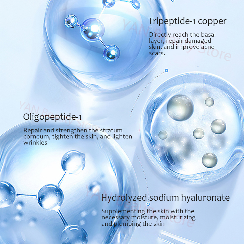 にきび治療用の乾燥パウダーセット,皮膚洗浄用の乾燥パウダーキ - Oligopeptide Wrinkle のレビューと価格