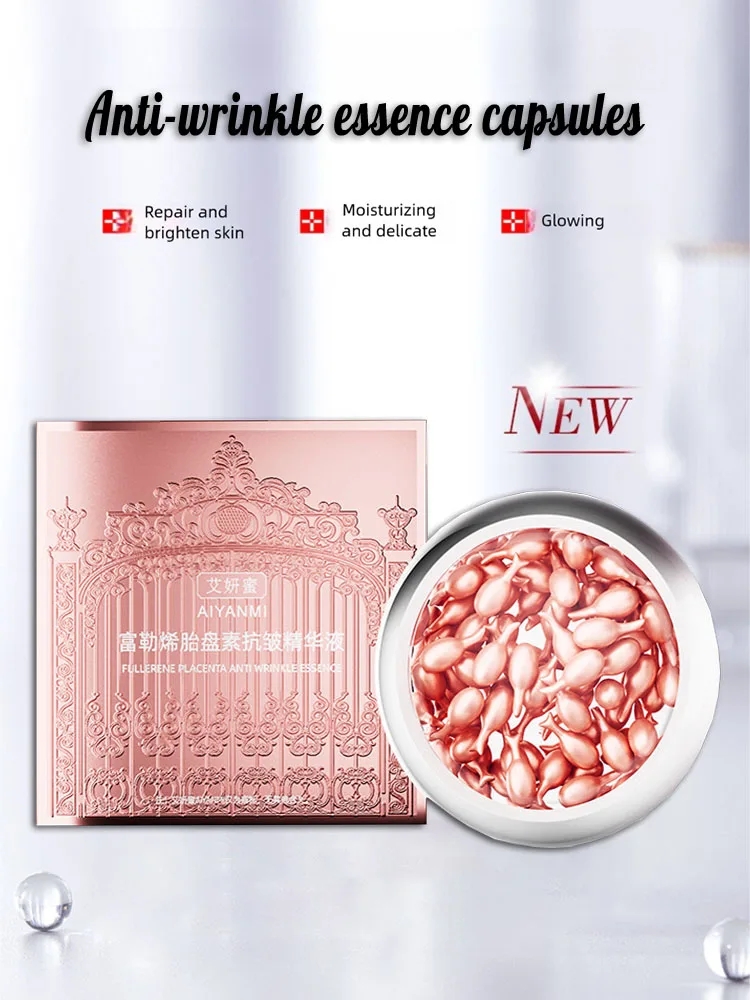 30 カプセルフラーレンプラセンタエッセンスコラーゲン顔血清 - Placenta Extract Serum のレビューと価格