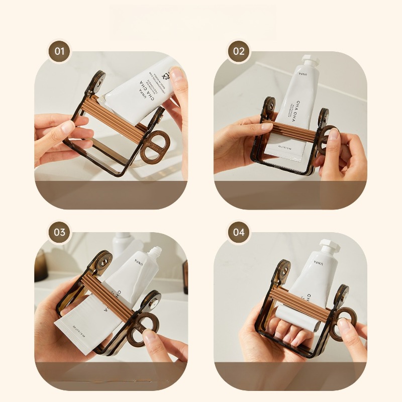 高級手動歯磨き粉絞り器 家庭用回転式ディスペンサー 洗顔料  - Luxury Skincare Cleanser のレビューと価格