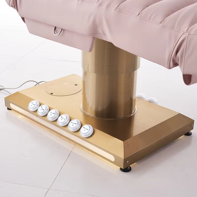 スキンケア用ピンク化粧品フェイシャルビューティーベッド、電動 - Luxury Skincare Aesthetic のレビューと価格