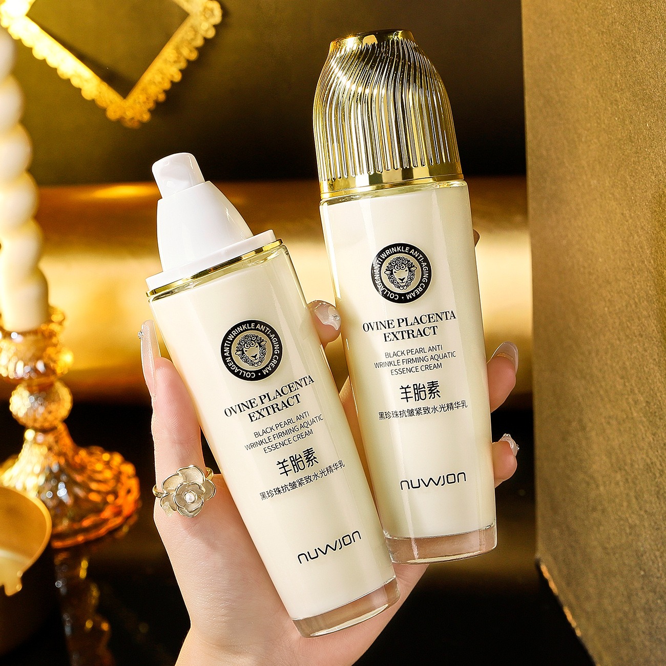 120g アンチエイジングフェイスローション 羊プラセンタ  - Placenta Extract Serum のレビューと価格