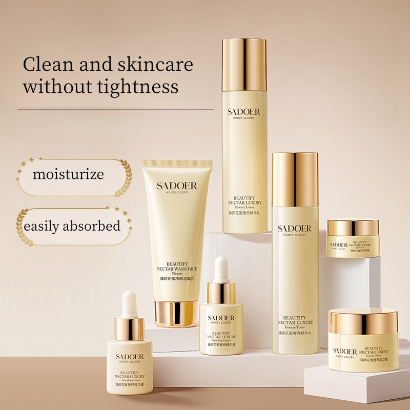 ジェンヤンフラワーネクター贅沢7点スキンケアセット、ツボクサ - Luxury Skincare Ingredients のレビューと価格