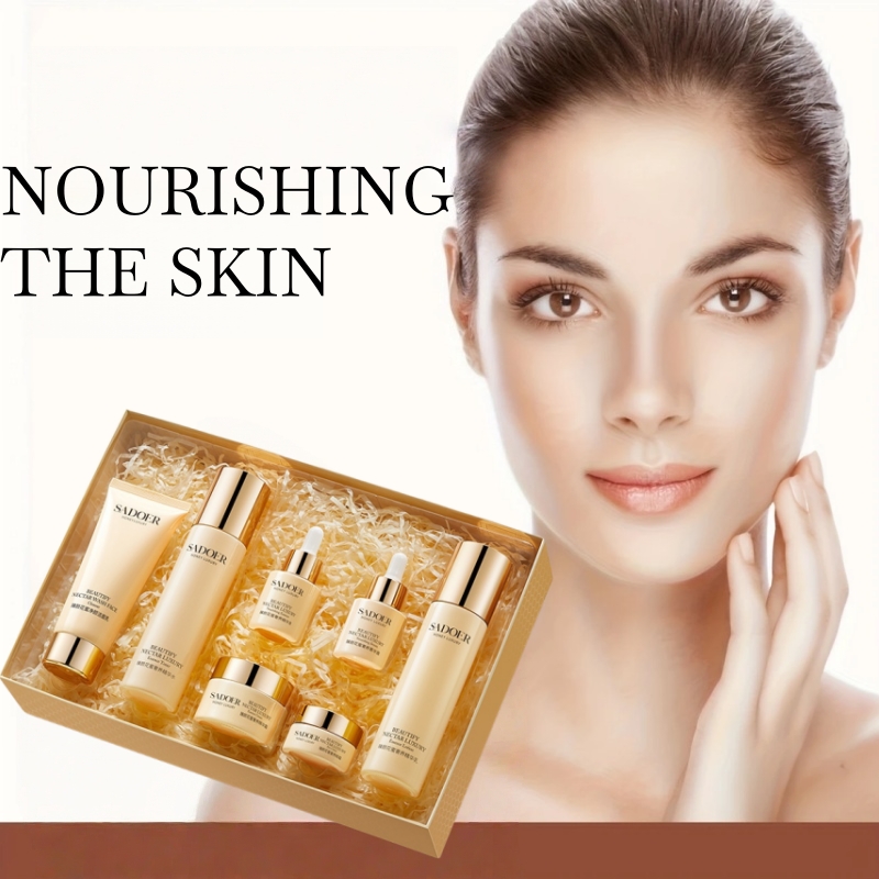 ジェンヤンフラワーネクター贅沢7点スキンケアセット、ツボクサ - Luxury Skincare Ingredients のレビューと価格
