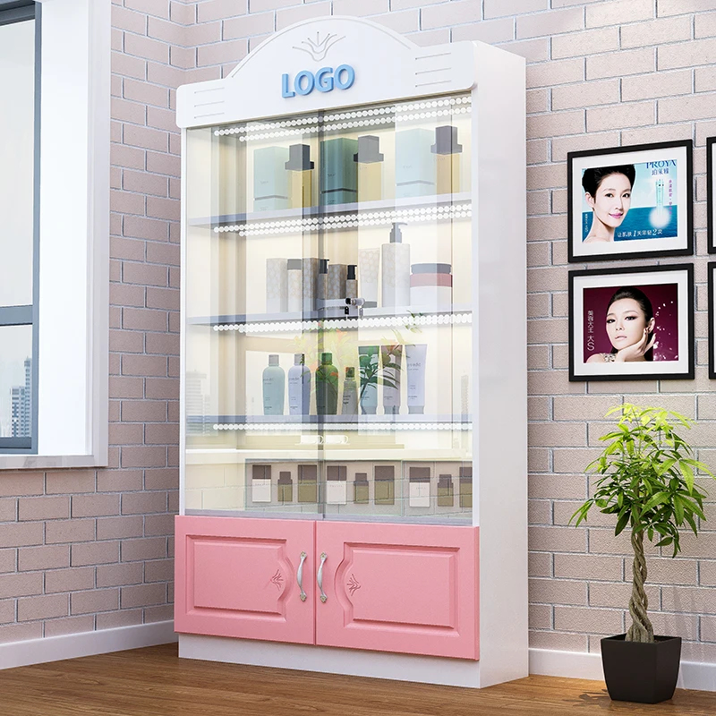 カスタム高級スキンケアディスプレイキャビネット、サロンネイル - Luxury Skincare Shop のレビューと価格