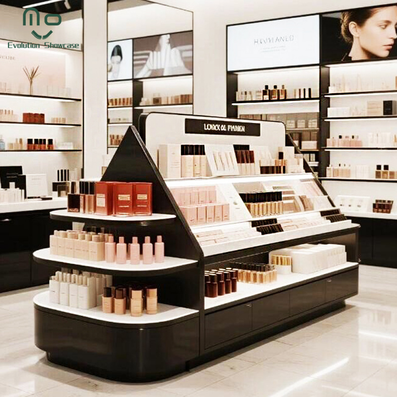 カスタムモダンラグジュアリー3Dデザイン化粧品店什器メイクア - Luxury Skincare Shop のレビューと価格