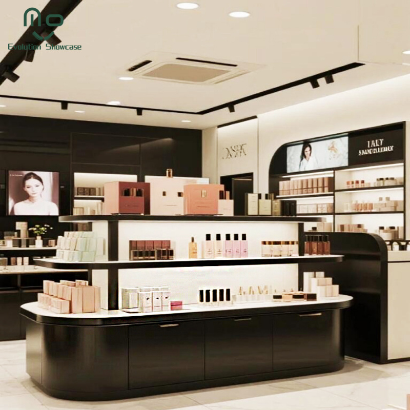 カスタムモダンラグジュアリー3Dデザイン化粧品店什器メイクア - Luxury Skincare Shop のレビューと価格