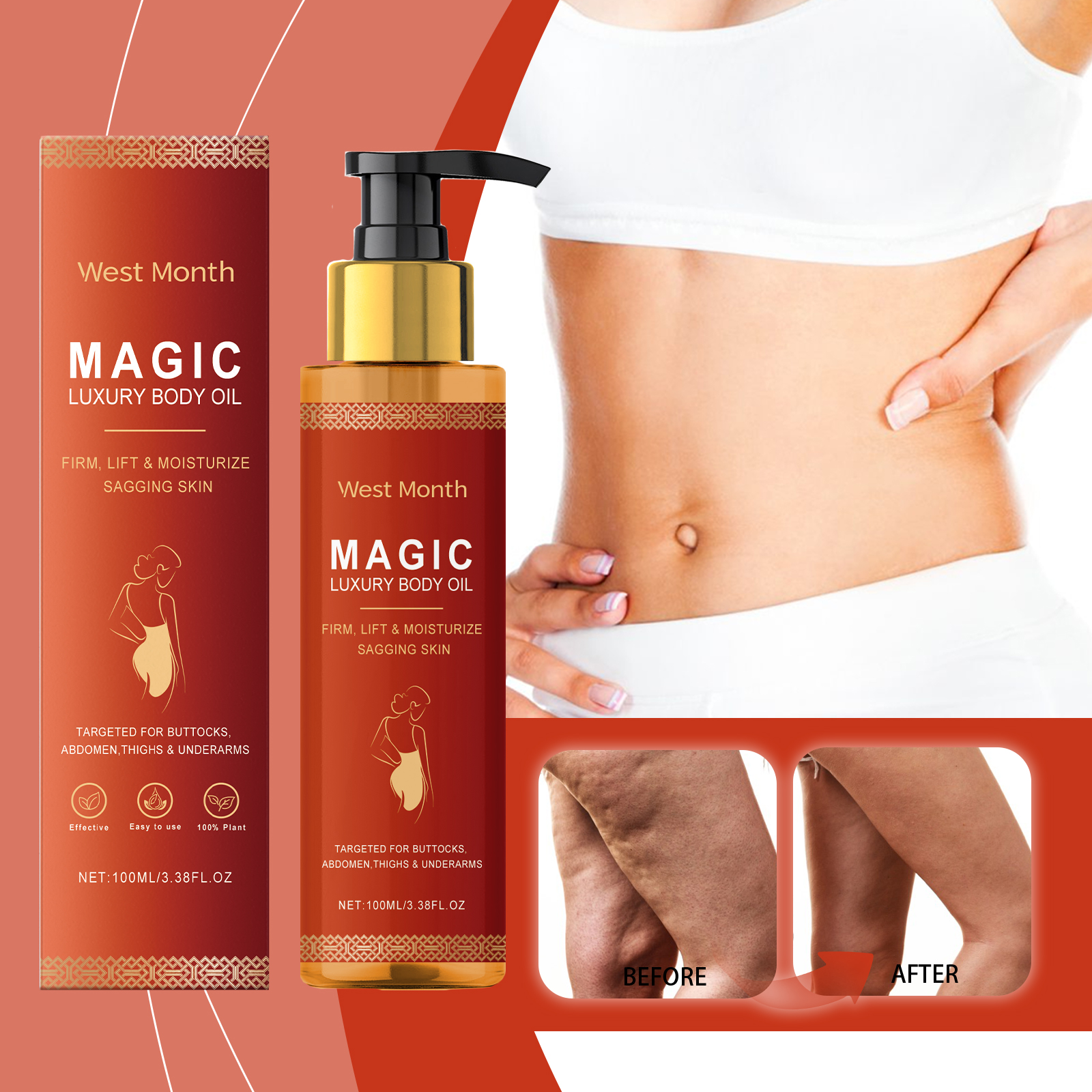 WEST MONTH マジック ラグジュアリー ボディ オイ - Luxury Skincare Aesthetic のレビューと価格