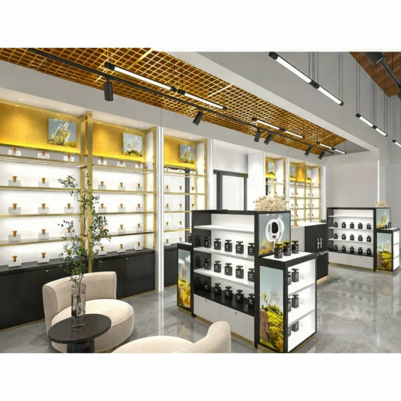 カスタムスキンケア棚は、香水陳列棚として、高級香水ショップの - Luxury Skincare Shop のレビューと価格