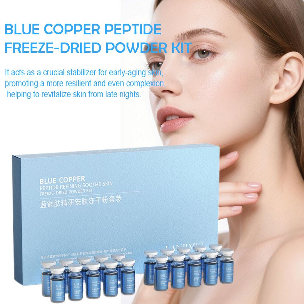 30mg ブルーカッパーペプチドフリーズドライパウダーセット - Oligopeptide Wrinkle のレビューと価格