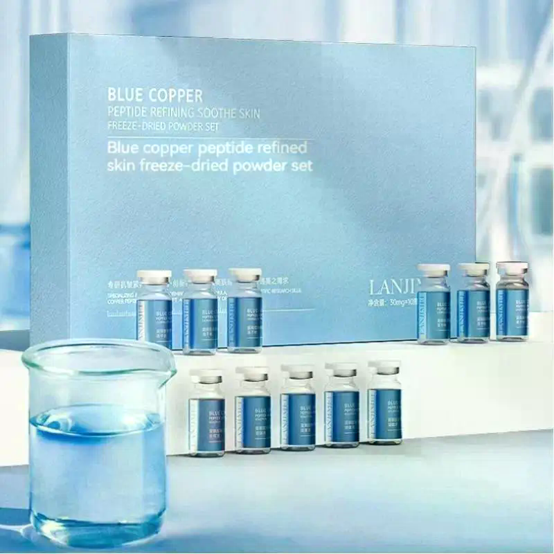20 個オリゴペプチド抗しわエッセンスブルーカッパーペプチド - Oligopeptide Wrinkle のレビューと価格