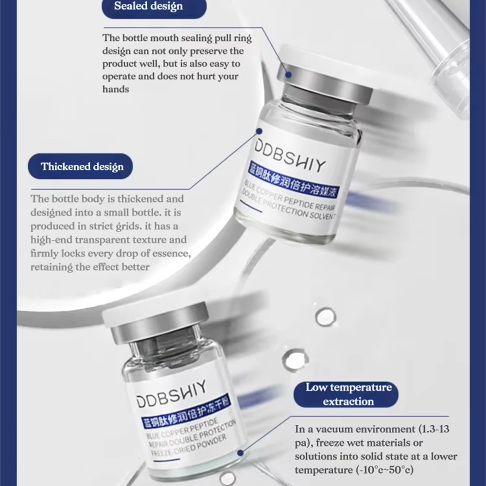 ブルーカッパーペプチドGHK-Cuフリーズドライパウダーアン - Oligopeptide Wrinkle のレビューと価格